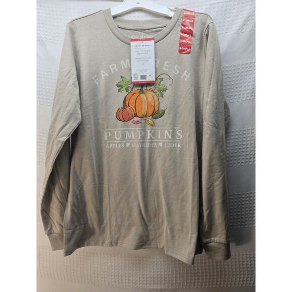 State of Mine Women's Soft Comfortable Harvest Long Sleeve Tee Size XS - Picture 1 of 9